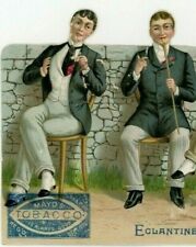 1878 Die-Cut Eglantine & Ivy Mayo's Tobacco Women As Men? Fab &L picture