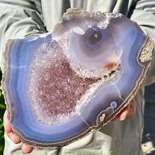 422G Natural crystal agate amethyst quartz amethyst flaky mineral picture