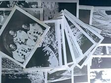 Apollo 11 Mission Photos (4 × 5)  Black And White Lunar Mission  Set Of 24 Pic. picture