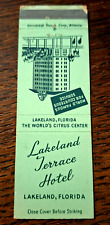 Vintage Matchbook: Lakeland Terrace Hotel, Lakeland, FL picture