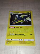Vikavolt 52/149 Rare Sun & Moon HOLO Italian Pokemon Card Good Condition  picture
