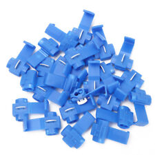 25Pcs Blue Solderless Quick Splice Snap Wire Connector 0.75-2.5mm/AWG 14 To GAW picture