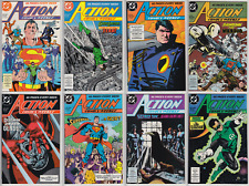 Action Comics Weekly Superman Lot (1988) 601 - 608 DC Comics VF/NM +bags/boards picture
