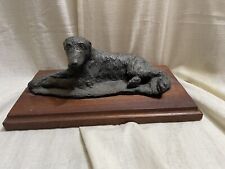Cast Resin? Bronze Look Irish Wolfhound Figurine PRETTY picture