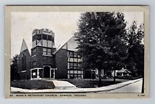 Goshen IN-Indiana, St. Mark's Methodist Church, Antique Vintage Postcard picture