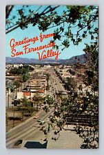 Los Angeles CA-California, San Fernando Valley, Antique, Vintage Postcard picture
