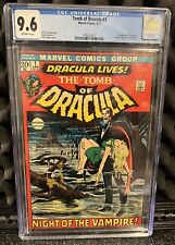 Tomb of Dracula #1 CGC 9.6 1972  1st app. Dracula in a Marvel comic picture