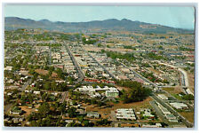 1971 Aerial View Looking Westward Escondido California CA Vintage Postcard picture