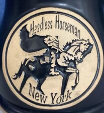 Headless Horseman New York Mug Cup hand thrown Black picture