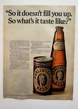 1967 Gablinger's Beer No Carbs, Diplomat White Owl Cigar Vintage Print Ads picture