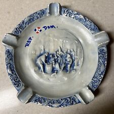 Vintage Ashtray Handmade In Republic Of Dominica  picture