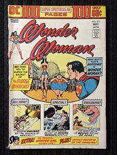 Wonder Woman #211: 100 Pg Giant Nick Cardy Cover 1974 picture