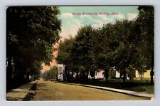 Shelby OH-Ohio, South Broadway, Residential Area, Antique Vintage Postcard picture