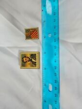 2 VTG  Circa 1995 US Postal Service 32 Cent Stamp Commemorative Pin Flag Lincoln picture