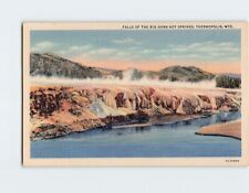 Postcard Falls of the Big Horn Hot Springs Thermopolis Wyoming USA picture