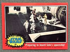 1977 Topps Star Wars #79 Preparing To Board Solo's Spaceship EX/MT picture