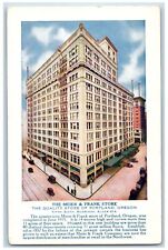 Portland Oregon OR Postcard The Meier And Frank Store Building Exterior c1940's picture
