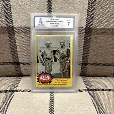1977 Topps Star Wars Threepio and Friend #187 MGC 7 picture
