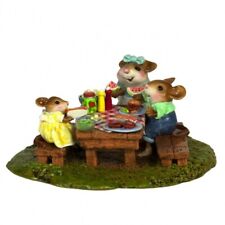 Wee Forest Folk Family Picnic Retired Only Made for One Month picture