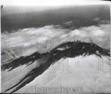 1956 Press Photo Aerial view of the peak of Mount Etna - spa84991 picture