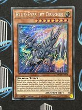 Yugioh Blue-Eyes Jet Dragon BACH-EN004 Secret Rare 1st Edition NM picture