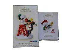 2007 Hallmark Keepsake Ornament Peanuts Snoopy & Woodstock “To a Job Well-Done” picture