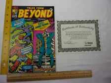1963 4 Tales from Beyond double SIGNED comic book NM Steve Bissette J Totleben picture