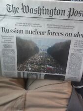The Washington Post Monday February 28 2022.  Russian nuclear forces on alert picture