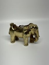 Elephant Tape Dispenser Sculpture Gold Color picture
