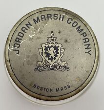 Vintage Jordan Marsh Company Boston Mass. 3oz. Mint Wine Jelly Glass Jar (empty) picture