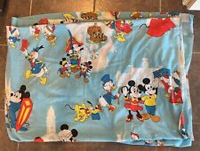 1970s Walt Disney sheets Mickey Mouse Minnie Mouse Donald Duck Twin flat picture