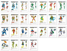 DC style guide print A4 - 25 Model Sheet - Color -Superman- batman picture