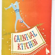 Vintage 1960s Carnival Kitchen Restaurant Lounge Menu Chicago Illinois picture