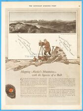 1919 Eastman Kodak Camera Rochester NY Surveyors Mapping Alaska's Mountains picture