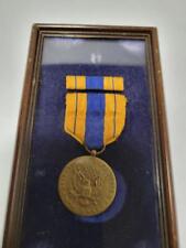 WWII Selective Service Medal With Ribbon Bar in Case picture