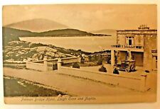 Cuing More IRELAND Pontoon Bridge Hotel Lough Conn & Nephin Co Mayo c. 1920s PC picture