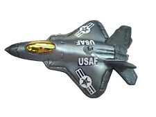Kurt S. Adler US Air Force F-35 Joint Strike Fighter Glass Christmas Ornament picture