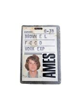 NASA 1976 Retired Non-Employee Badge Moffett Field California A.R.C ID Card   picture