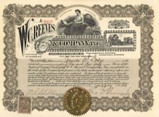 W.C. Reeves and Company, Inc. - Stock Certificate - General Stocks picture
