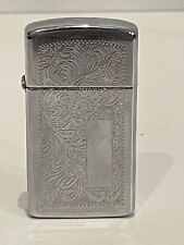 ZIPPO XV C Lighter Scrolling Engraving Made In USA - Untested picture
