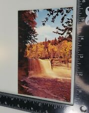 Michigan MI Upper Tahquamenon Falls Postcard Old Vintage Card View  picture