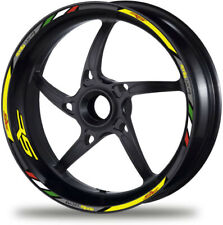 Stripes RS50 RS125 RS250 R Aprilia Racing RS Moto Wheel Sticker Decal Yellow picture