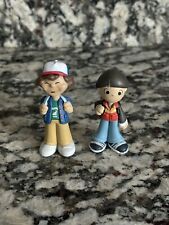 LOT OF 2 FUNKO STRANGER THINGS MYSTERY MINIS DUSTIN & WILL VINYL FIGURES picture