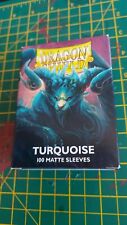Dragon Shield Standard Turquoise Card Sleeves (100)  picture
