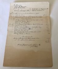 1840 Handwritten Lawsuit  John W Truesdale Vs Ransom Sorenberger 2nd Circuit NY picture