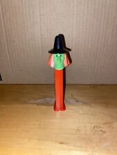 + Vintage PEZ Dispenser Witch Black Hat, Red base Made in Slovenia picture