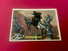 1958 Topps Zorro Card # 42 SURROUNDED  - NEAR MINT picture