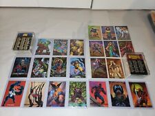 Marvel Masterpieces 1992 1993 Fleer Cards BASE INSERT CARDS Wolverine Spider-Man picture