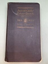 OFFICIAL AUTOMOBILE BLUE BOOK VOL. 4 1919 OHIO INDIANA KY. LOWER MICH. picture