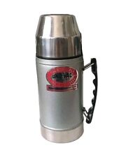 Vintage UNO-VAC Unbreakable Stainless Steel Thermos USA 10